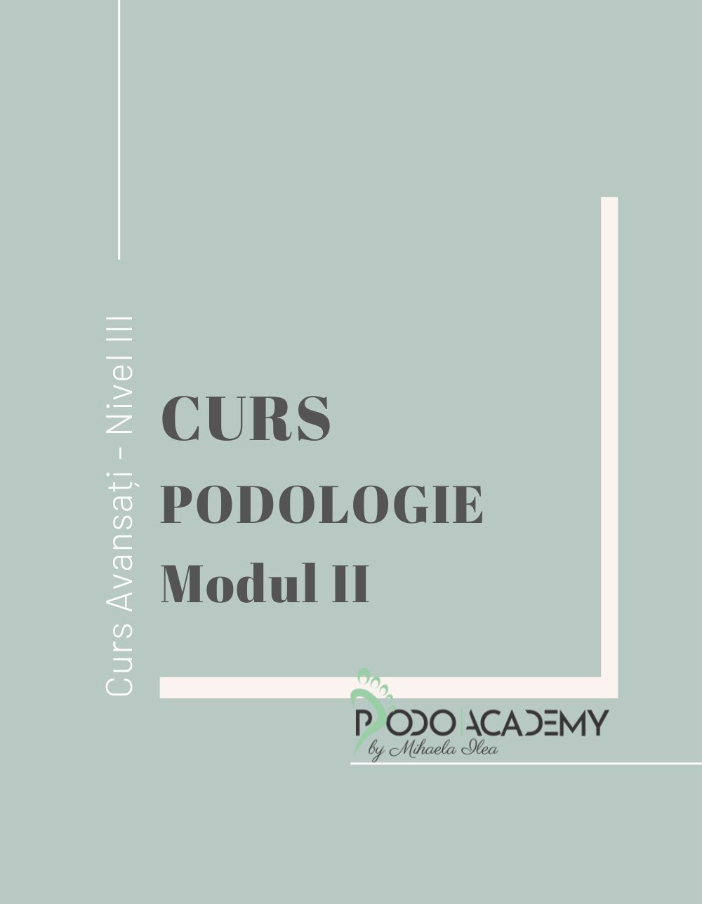 CURS PODOLOGIE – Modul II