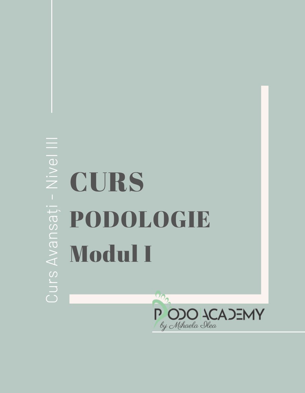 CURS PODOLOGIE – Modul I